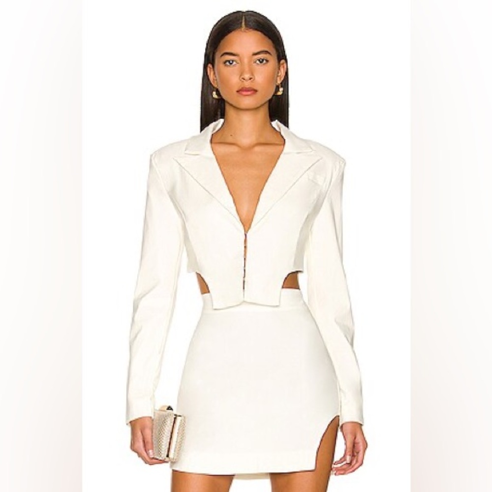 H:ours Kitt Blazer in Ivory- 0